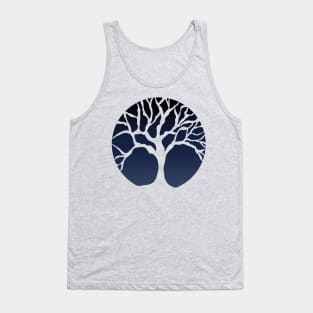 Tree of Life Negative Space Tank Top